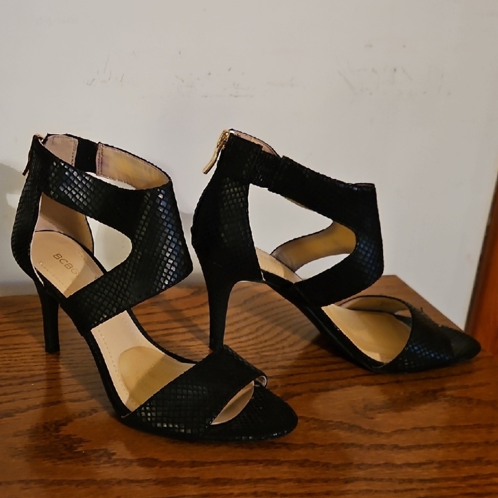 Elegant Black Stiletto Heels